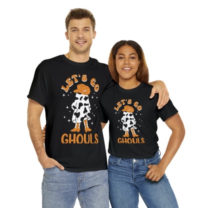 Western Let's Go Ghouls Halloween Short Sleeve Tee