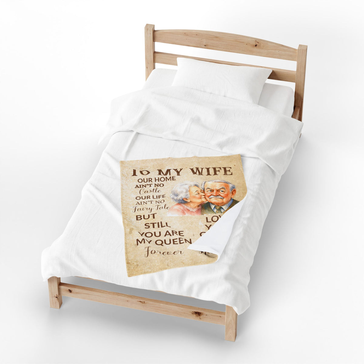 Grumpy Old Husband Blanket
