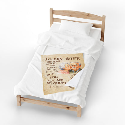 Grumpy Old Husband Blanket