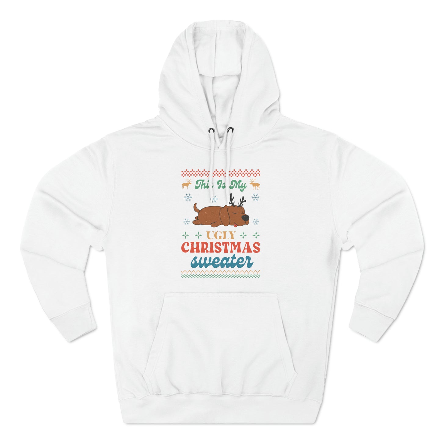 Labrador This is My Ugly Christmas Sweater Pullover Hoodie