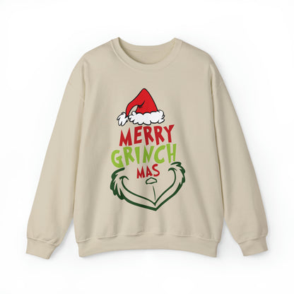 Merry Grinchmas Design 2 Christmas Sweatshirt