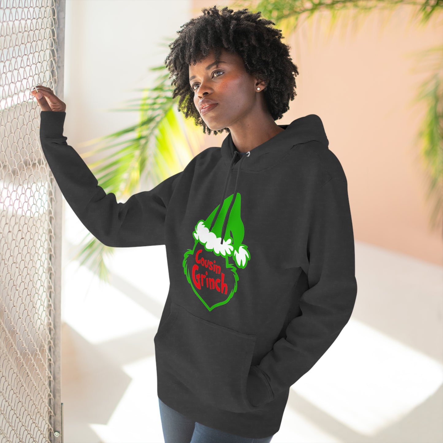 Cousin Grinch Christmas Pullover Hoodie