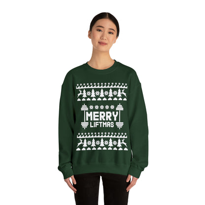 Merry Liftmas Christmas Ugly Sweater Sweatshirt