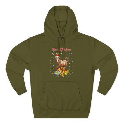 Merry Christmas Horse Pullover Hoodie