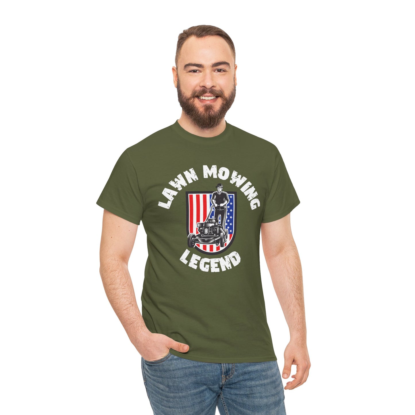 Lawn Mowing Legend Short Sleeve Tee