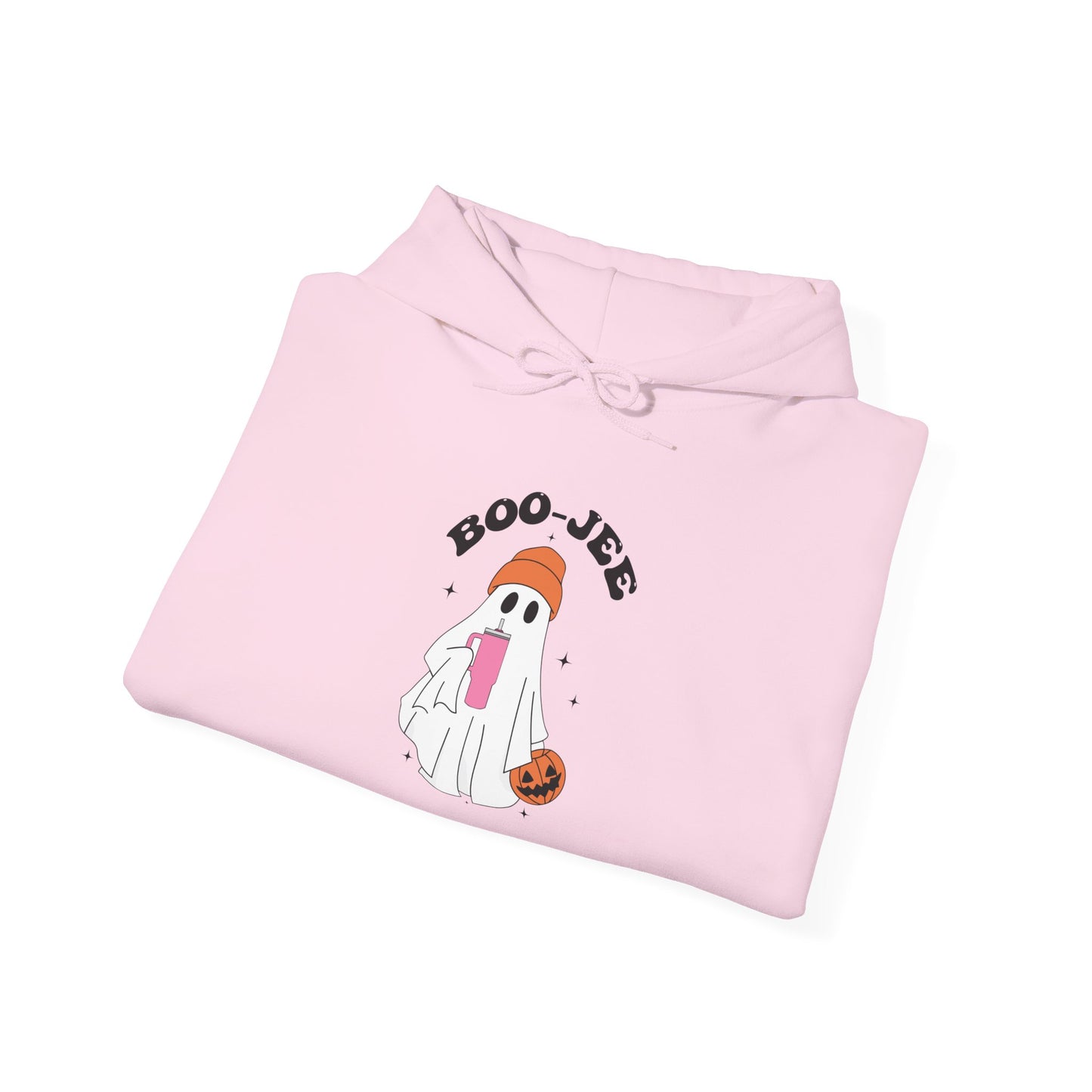 Boo Jee Ghost Halloween Pullover Hoodie