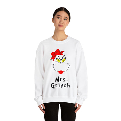 Mrs Grinch Christmas Sweatshirt