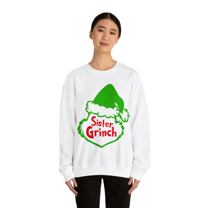 Sister Grinch Christmas Sweatshirt