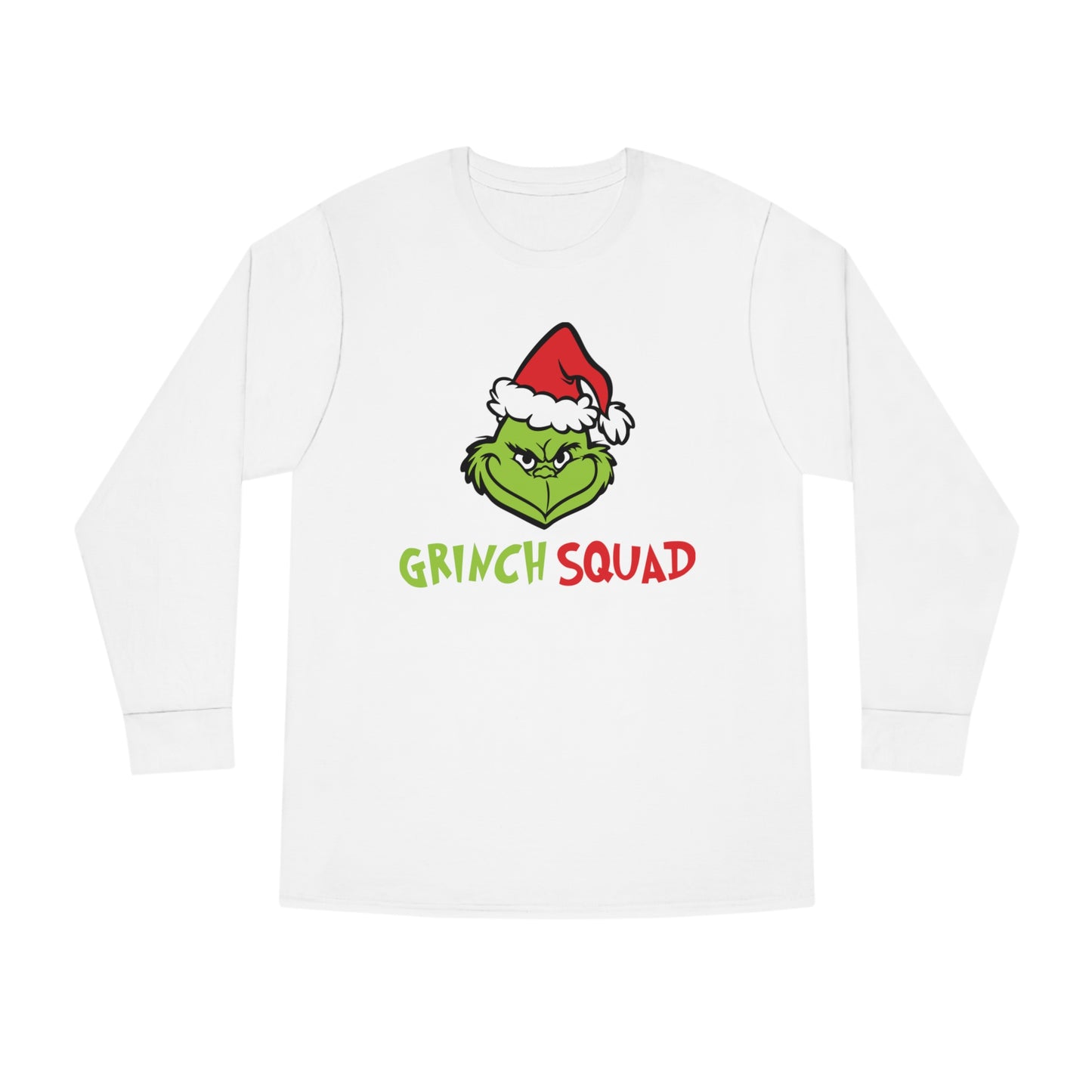 Grinch Squad Christmas Long Sleeve T-Shirt