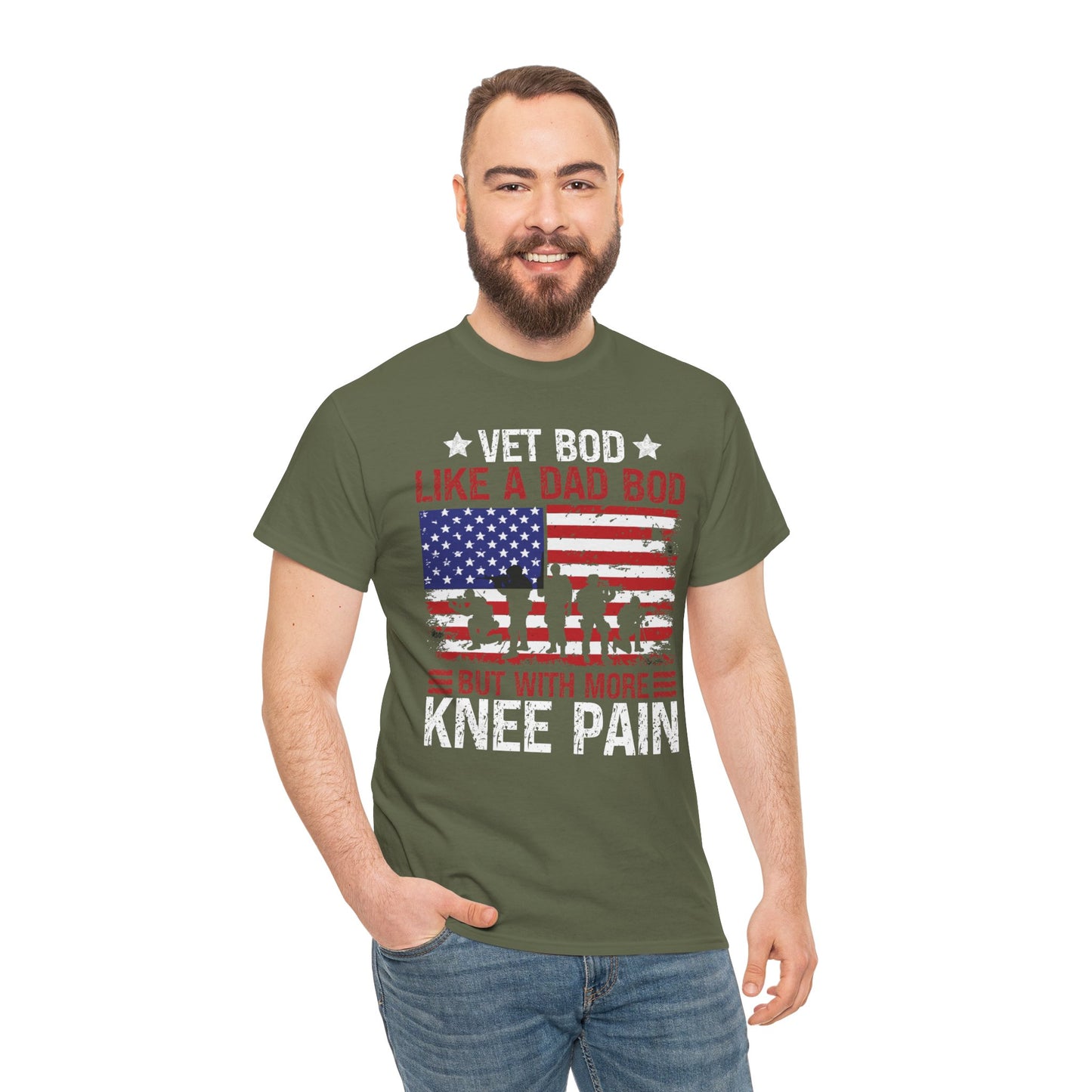 Vet Bod But With More Knee Pain T-Shirt Tee