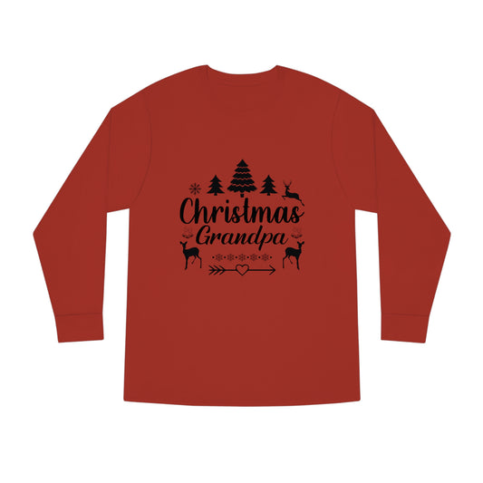 Christmas Grandpa Family Christmas Long Sleeve Tee