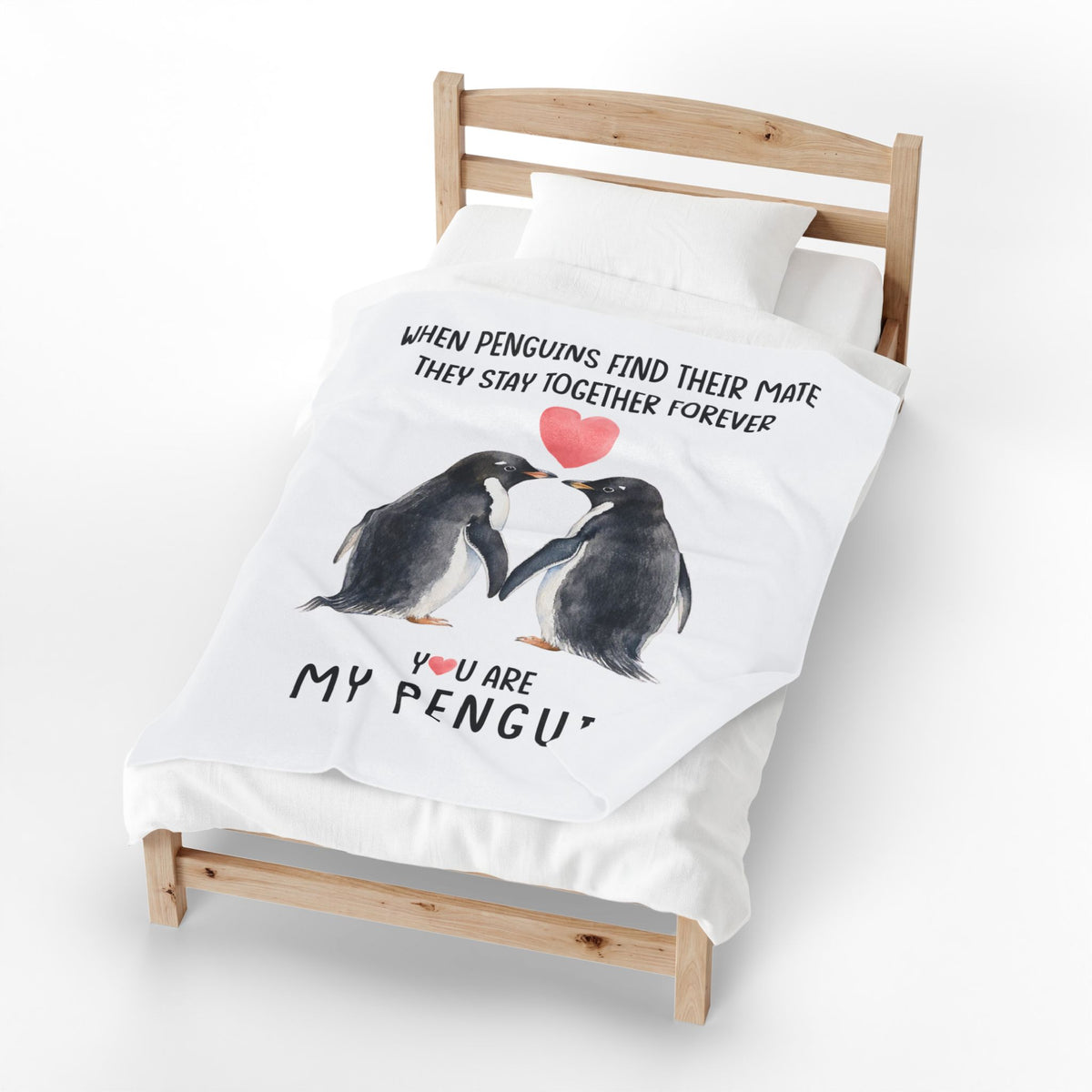 Penguin Couple Blanket