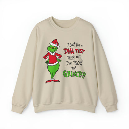 100% That Grinch Christmas Tree Christmas Sweatshirt