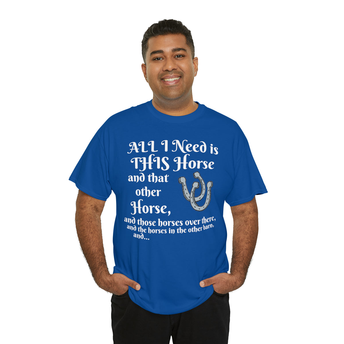 All the horses shirt Unisex Heavy Cotton Tee