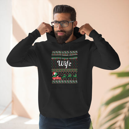 Wife Christmas Ugly Sweater Pullover Hoodie