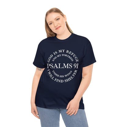 Psalms 91 Short Sleeve Tee