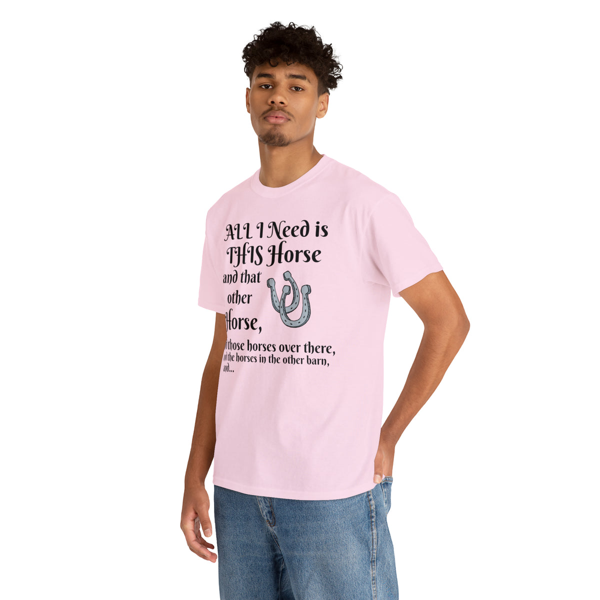 All the horses shirt Unisex Heavy Cotton Tee