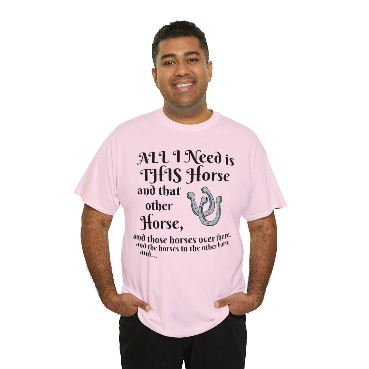 All the horses shirt Unisex Heavy Cotton Tee
