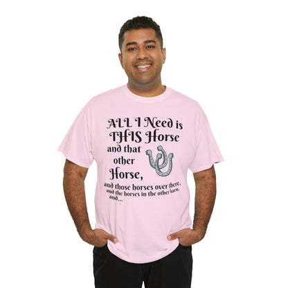 All the horses shirt Unisex Heavy Cotton Tee