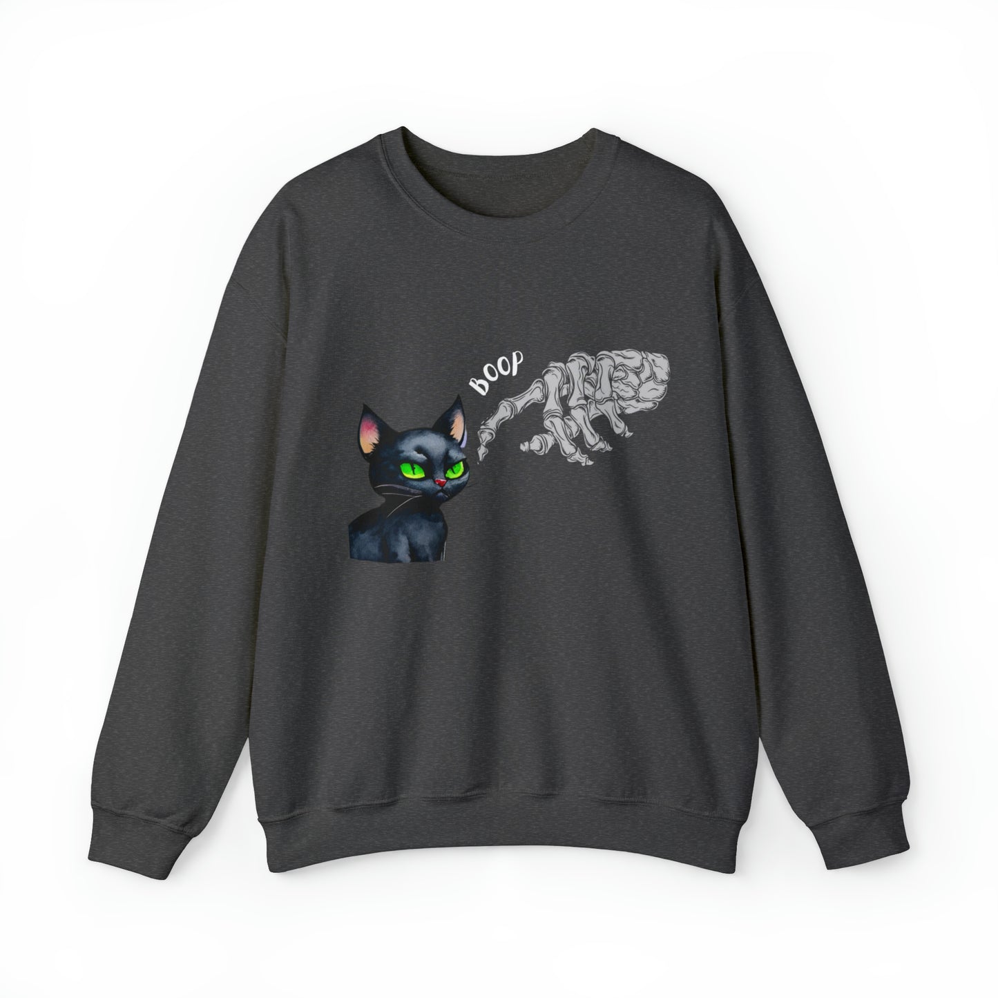 Boop The Cat Design 1  Halloween Sweatshirt