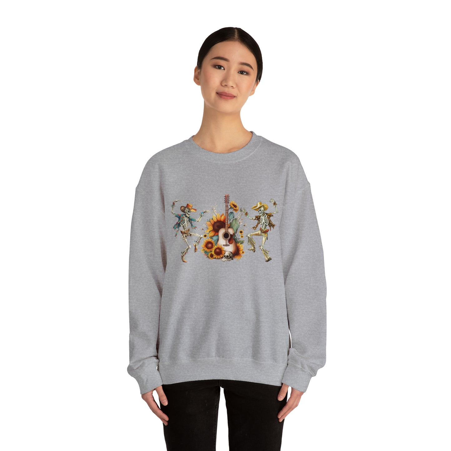 Western Dancing Skeletons Sweatshirt