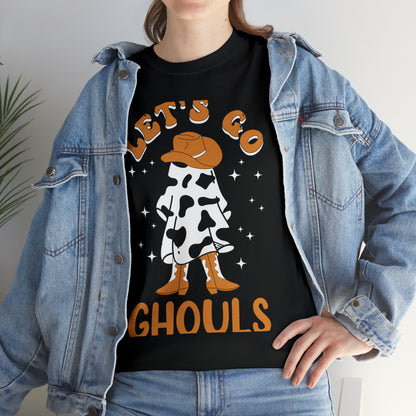 Western Let's Go Ghouls Halloween Short Sleeve Tee