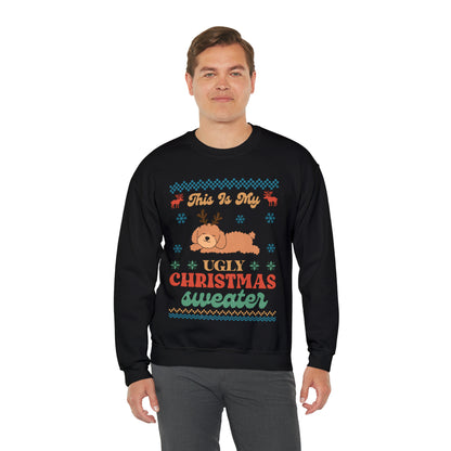 Poodle Doodle This is My Ugly Christmas Sweater Sweatshirt