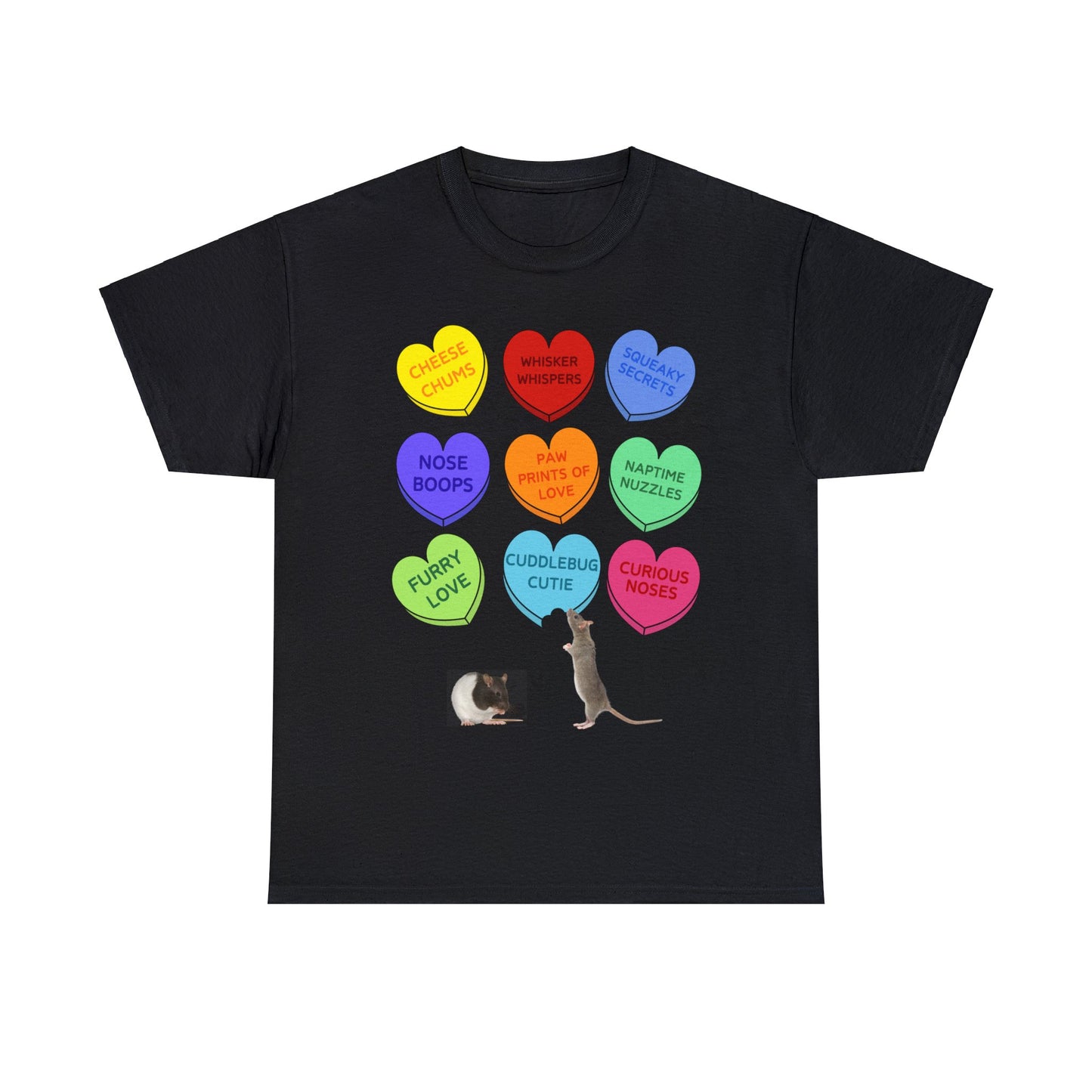 Rat Sweethearts Valentine Short Sleeve Tee