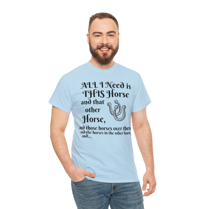 All the horses shirt Unisex Heavy Cotton Tee