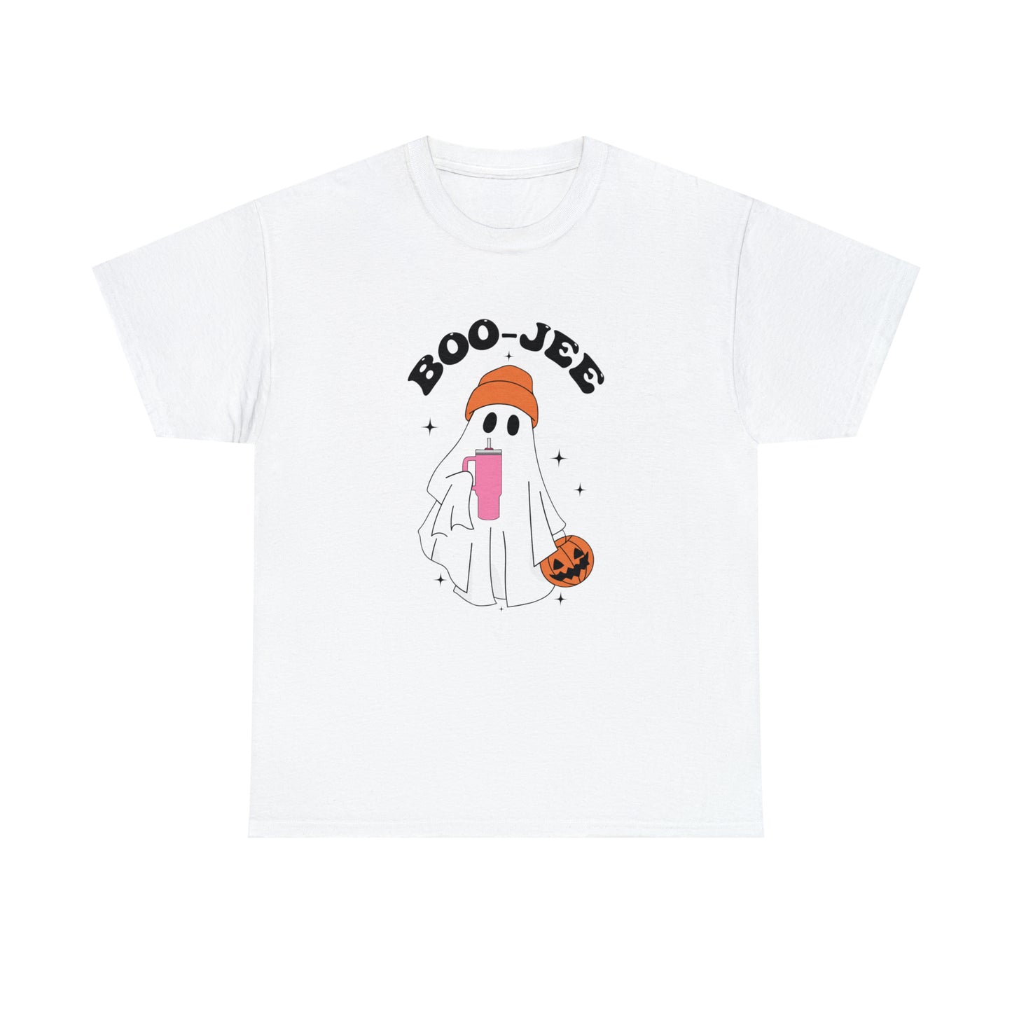 Boo Jee Ghost Halloween Short Sleeve Tee