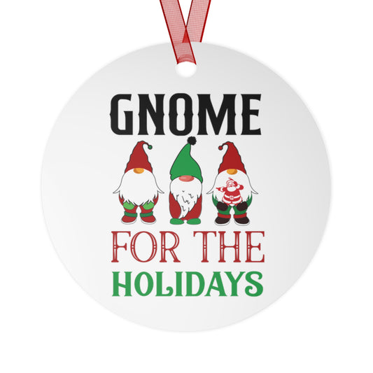 Gnome For The Holidays Ornament