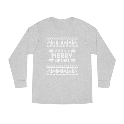 Merry Liftmas Christmas Ugly Sweater Long Sleeve Tee