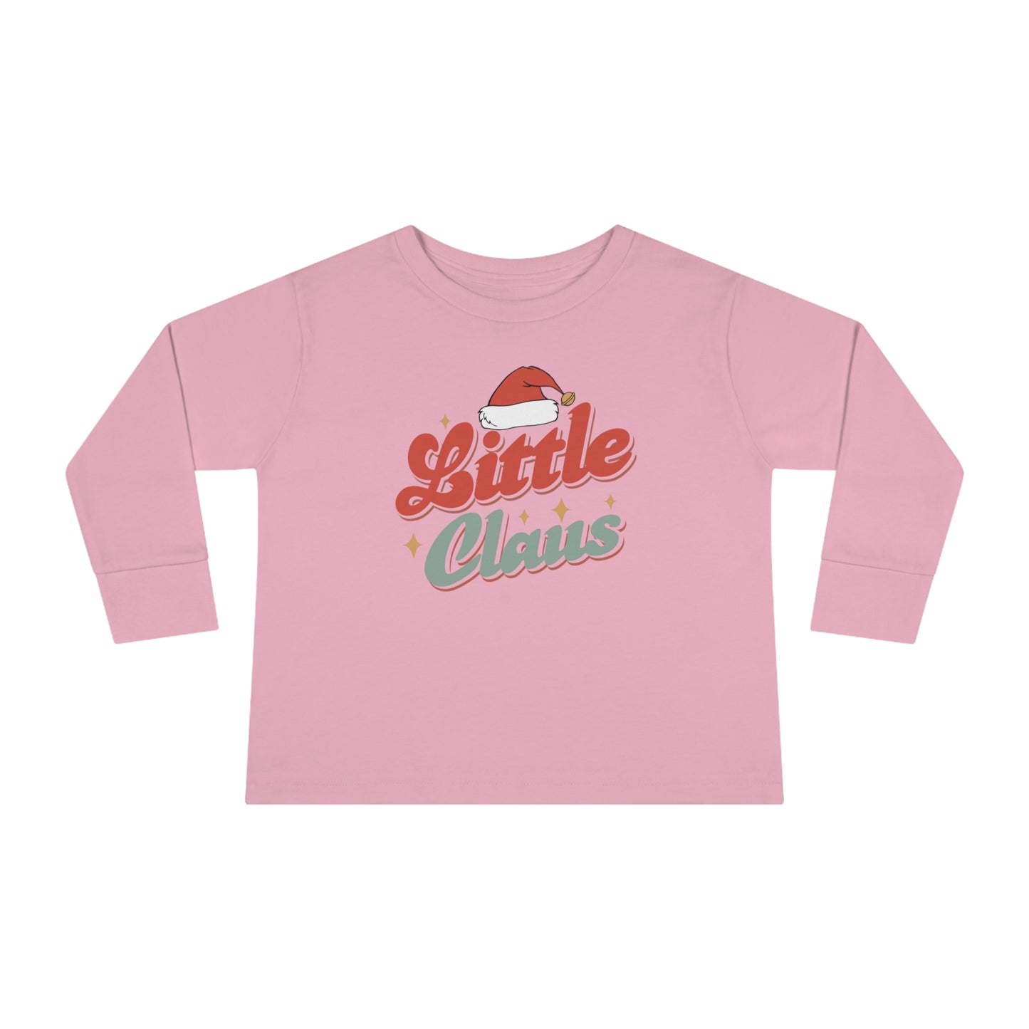 Little Brother/Sister Claus Family Christmas Toddler Long Sleeve Tee