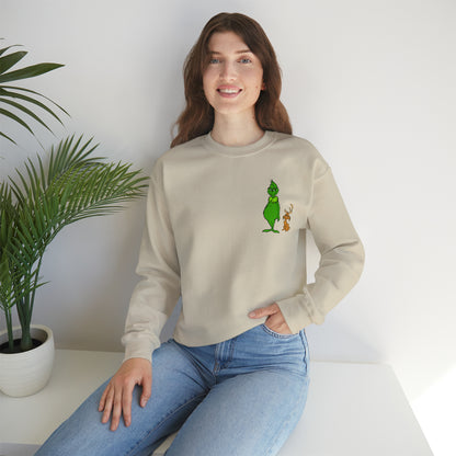 Grinch Maybe Christmas Tree Christmas Sweatshirt