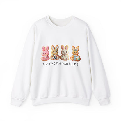 Easter Cookies For Two Pregnancy Sweatshirt