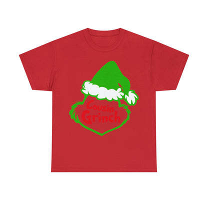 Cousin Grinch Christmas Short Sleeve Tee