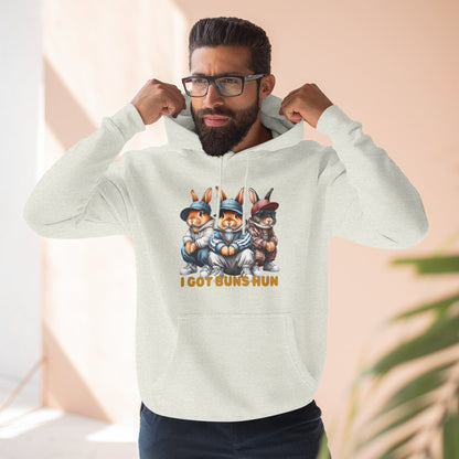 I Got Buns Hun Pullover Hoodie
