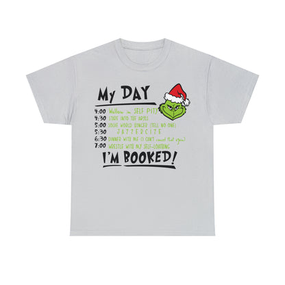 Grinch My Day Christmas Short Sleeve Tee