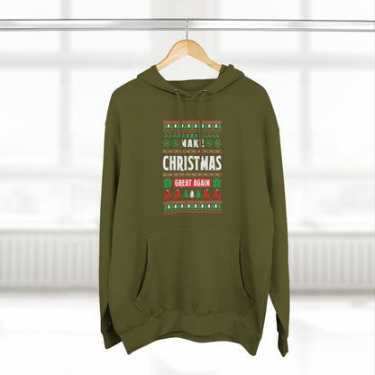 Make Christmas Great Again Christmas Ugly Sweater Pullover Hoodie