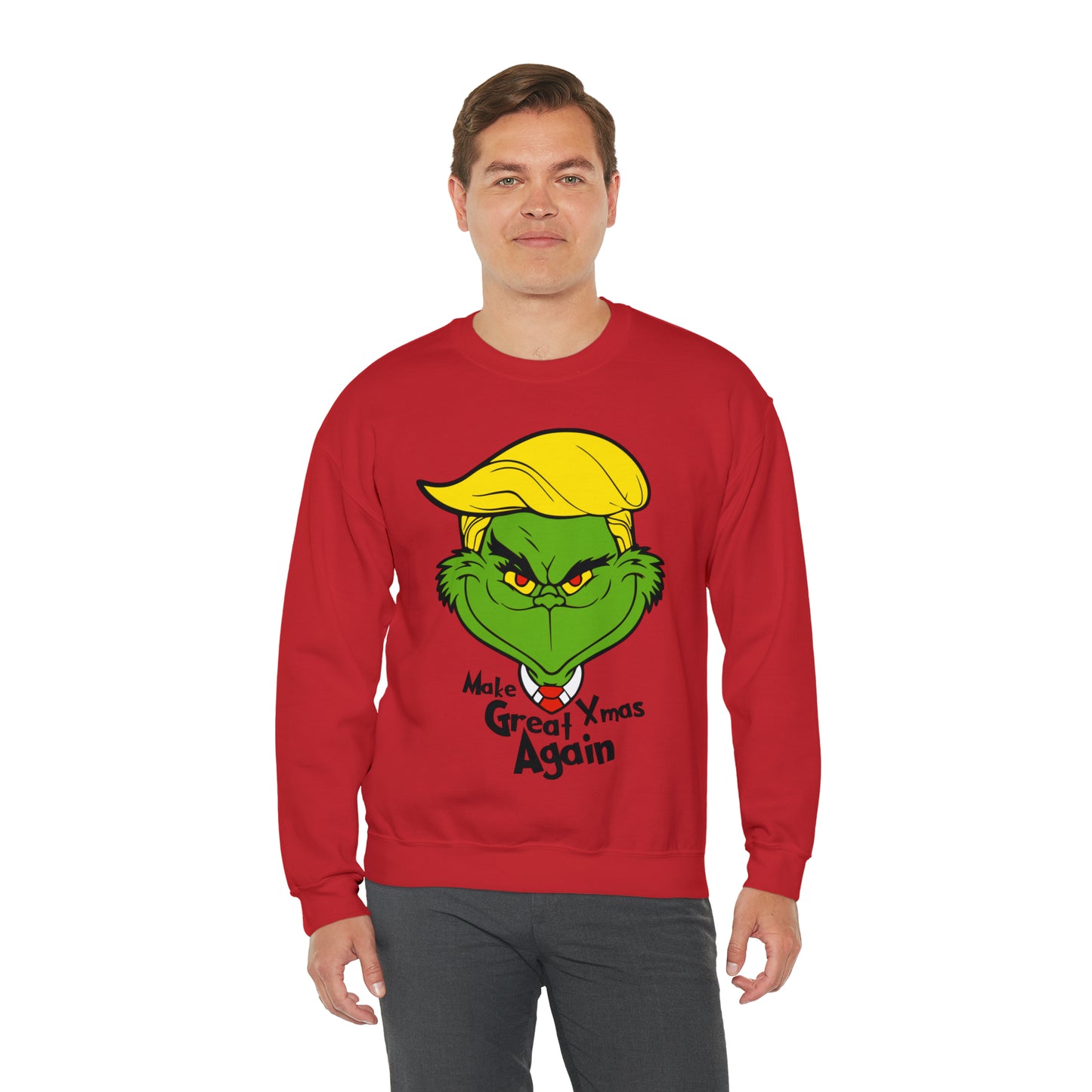 Make Xmas Great Again Grinch Christmas Sweatshirt