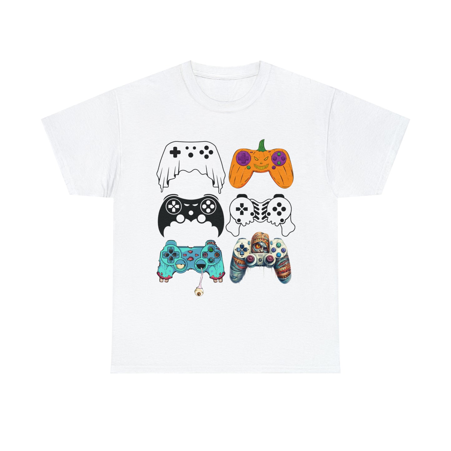 Game Controller Halloween Short Sleeve Tee