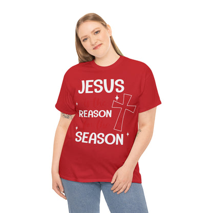 Jesus is the Reason for the Season Christmas Short Sleeve Tee