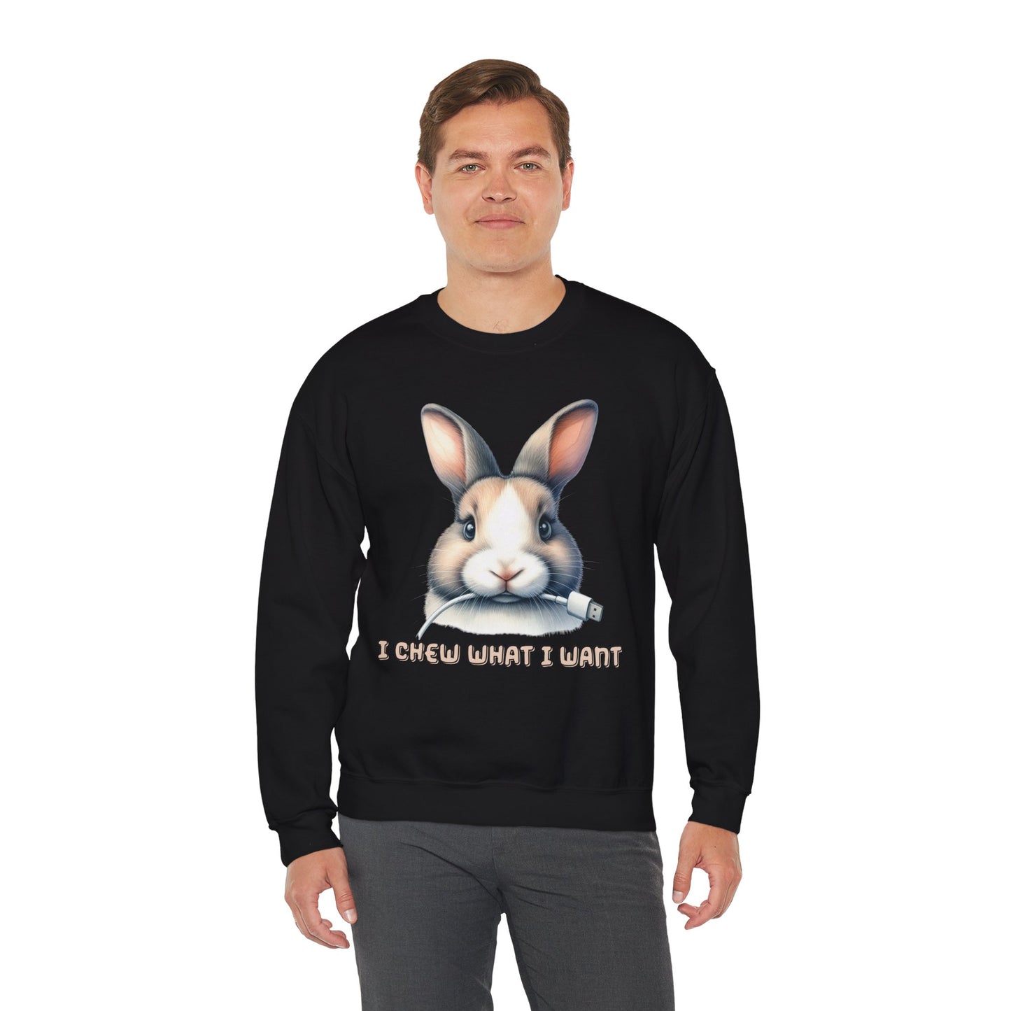 I Chew What I Want Rabbit Sweatshirt