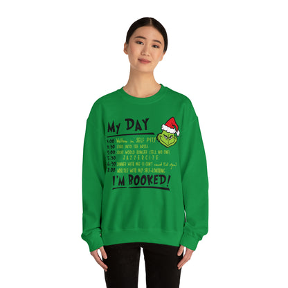 Grinch My Day Christmas Sweatshirt