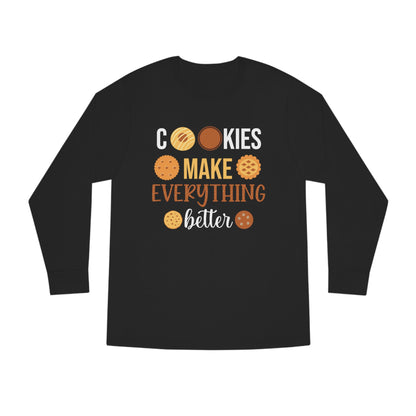 Cookies Make Everything Better Christmas Long Sleeve Tee