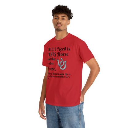 All the horses shirt Unisex Heavy Cotton Tee