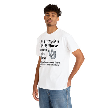 All the horses shirt Unisex Heavy Cotton Tee