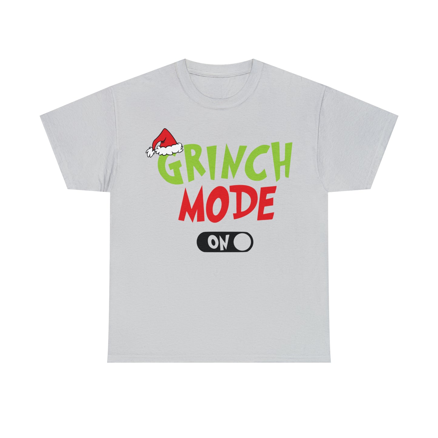 Grinch Mode On Christmas Short Sleeve Tee