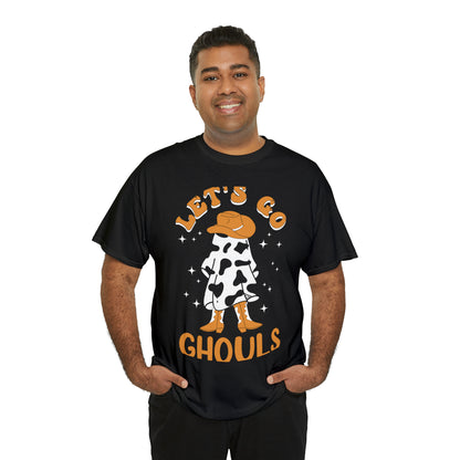 Western Let's Go Ghouls Halloween Short Sleeve Tee