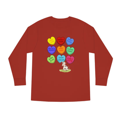 Cow Sweethearts Valentine Long Sleeve T-shirt